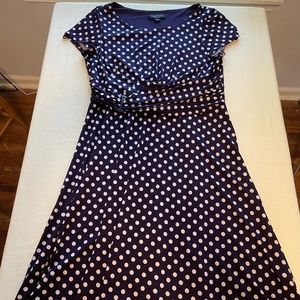 Stretchy Polka Dot Dress size L